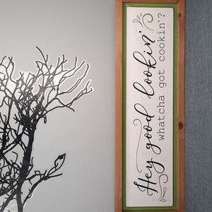 Fun Wall Sign Shelf Sitter Kitchen Cook Baker Chef Spouse Significant Other Gift